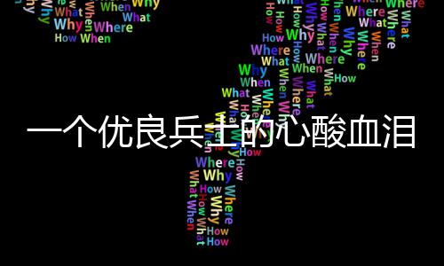 兵士的心一个优良泪养成史酸血