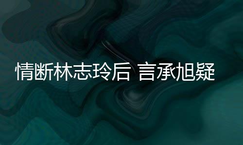 情断前女全智台版 言疑与友贤林志玲后承旭复合