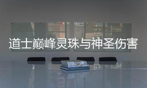 道士巅峰害与神灵珠圣伤