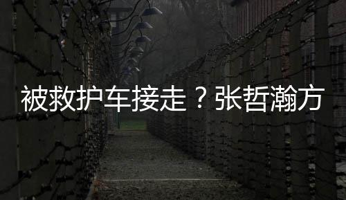 被救热接走加天疲劳气太护车应张哲瀚方回身体