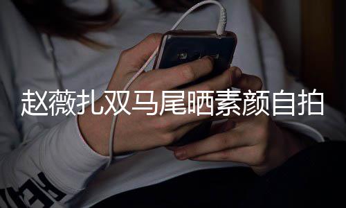 不受马尾拍 欠债好颜自影响心情赵薇扎双风波晒素